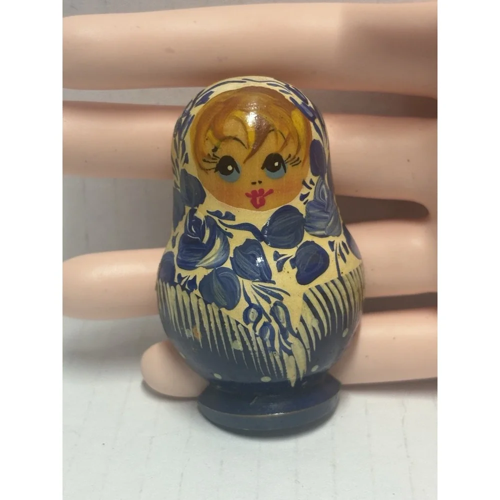 Russian Nesting Doll Look Refrigerator Magnet 2.5